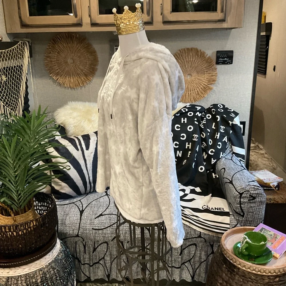 P.J. Salvage Gray Star Lounge Set Top/M Pants/S - Picture 9 of 14